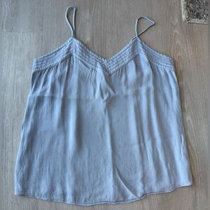Lost April Light Blue Tank Top